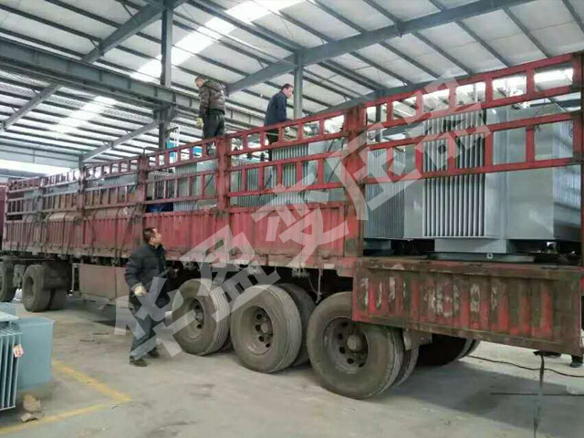 宜宾非晶合金变压器发货现场