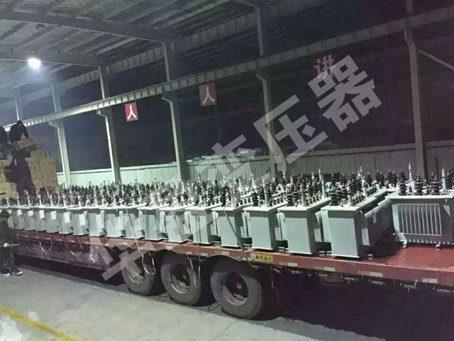 宜宾非晶合金变压器发货现场